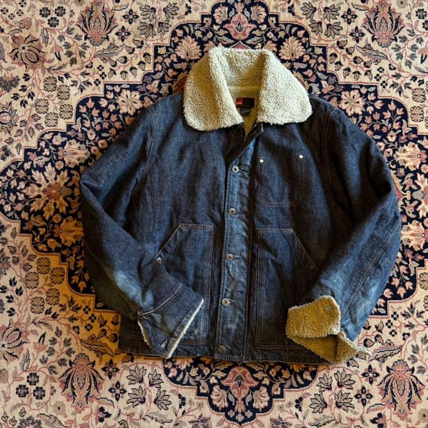 디젤 시어링 데님 자켓 100