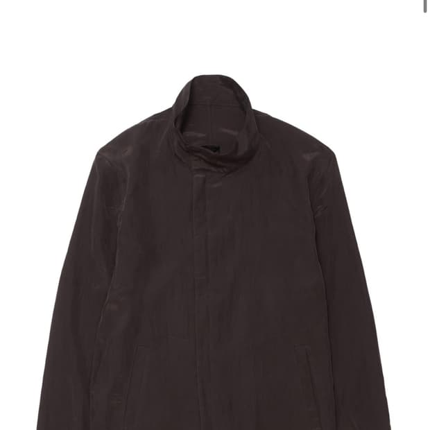 해칭룸 하이넥 셔켓 버건디