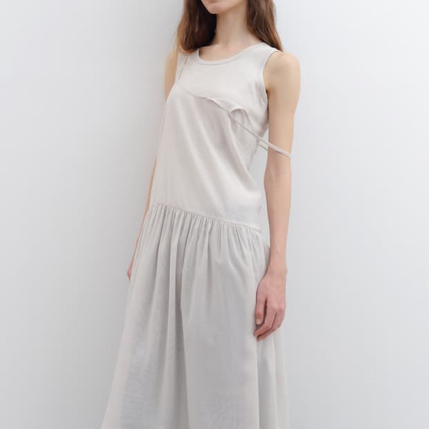 letter Sunday layered dress