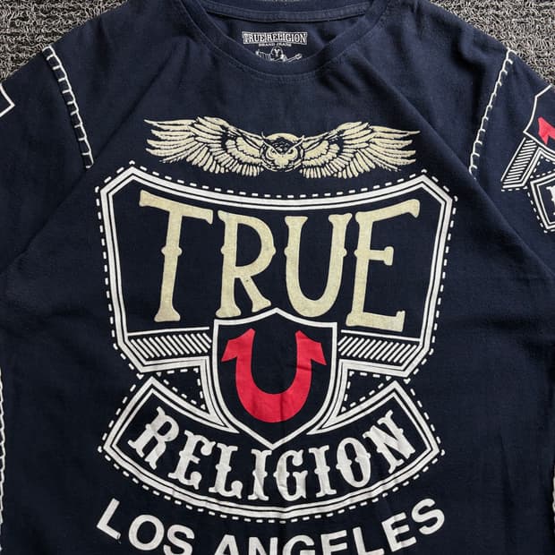 트루릴리젼 아카이브 LA LOGO 반팔 3461