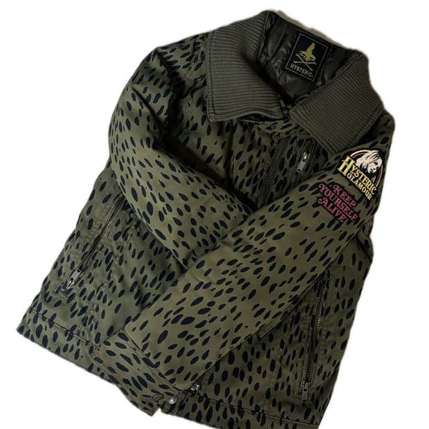 히스테릭글래머 레오파드 자켓