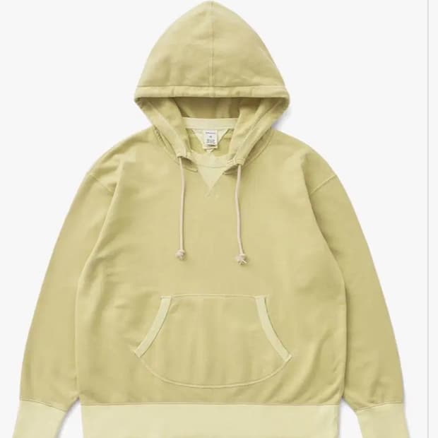 [M]카키스 후드티 옐로우