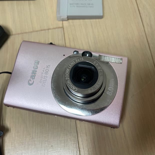 캐논 익서스 ixus 80is / ixy 핑크 국내판 아이돌 카메라