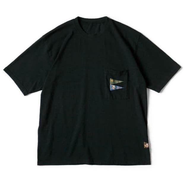 [XL] 캐피탈 20 저지 패넌트 티셔츠 3플래그 블랙