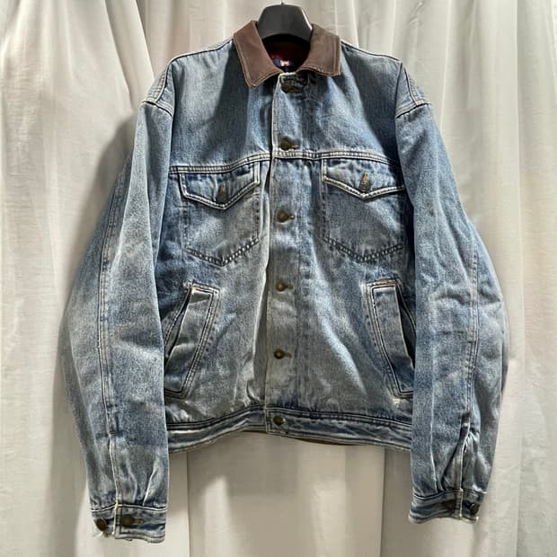 chaps ralph lauren/ 블랑켓 라이너 데님 자켓/ M
