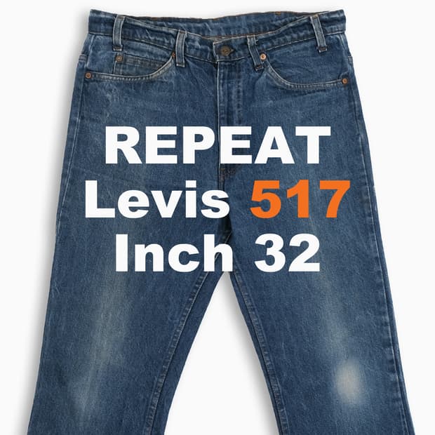 리바이스 517 오렌지탭 80s USA 32 인치 OR51734179