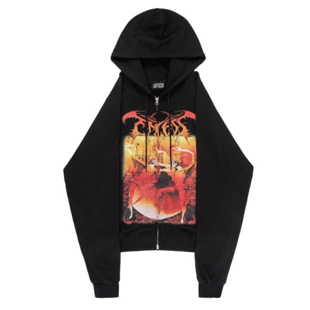 선데이오프클럽 Dancing Devils 2-way Zip Hoodie