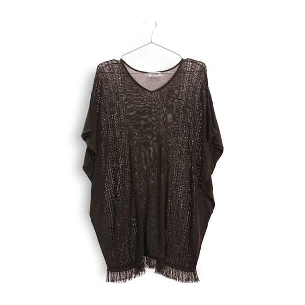 가오리핏 테슬 장식 니트