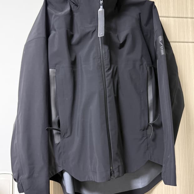 아디다스 여성 마이쉘터 우비 방수 바람막이자켓 점퍼 M 블랙