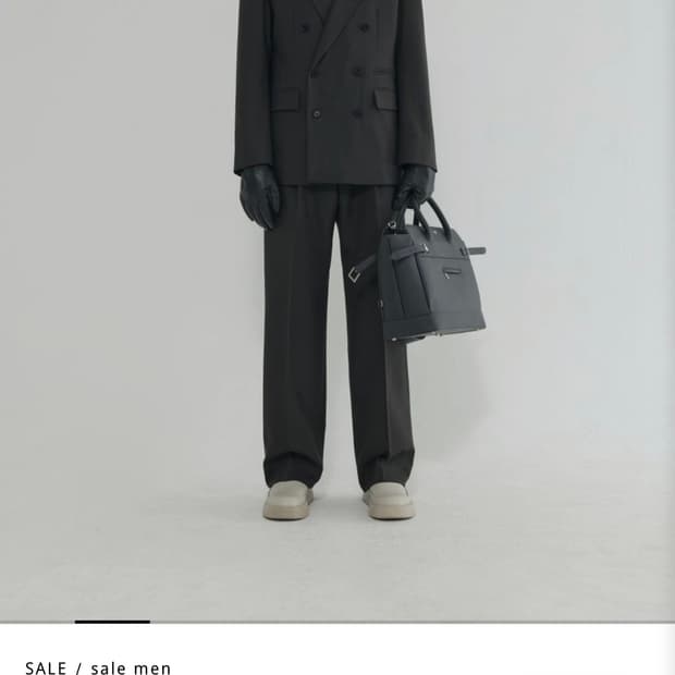 라벨아카이브 울 더블 자켓 그레이 블레이저 2사이즈