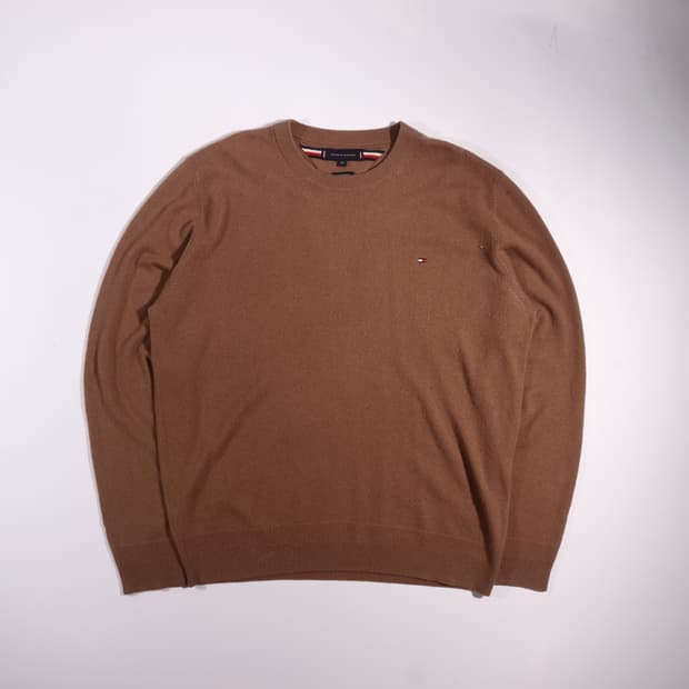 타미힐피거 로고 니트 B685