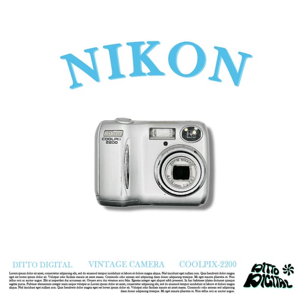 Nikon Coolpix 2200디카