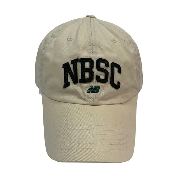 뉴발란스 NBSC 레터링 코튼 볼캡 베이지
