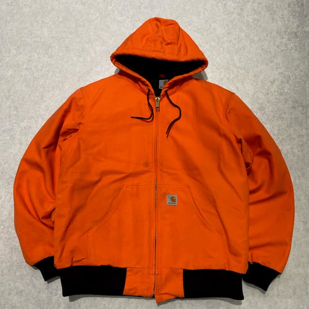 칼하트 오렌지 덕 액티브 자켓