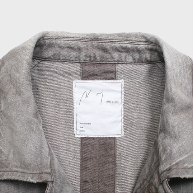 안셀름 에이징 데님 셔츠 자켓