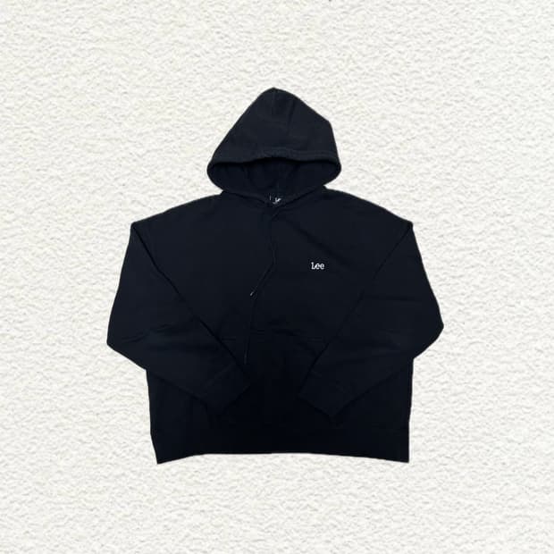 Lee 검정 후드티 XL