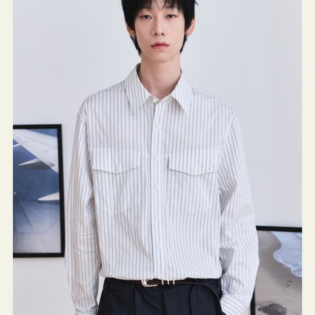 웨이비니스 호리즌 블랙 스트라이프 2사이즈