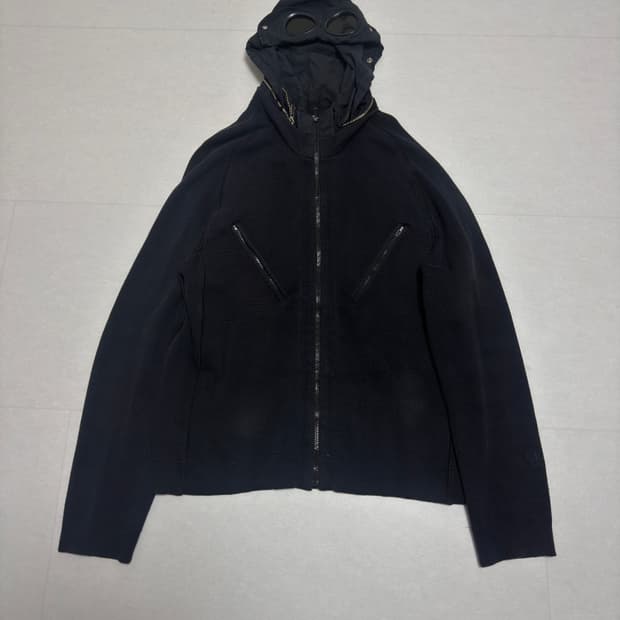 [ XL ] 00’s CP컴퍼니 아카이브 고글 니트 집업