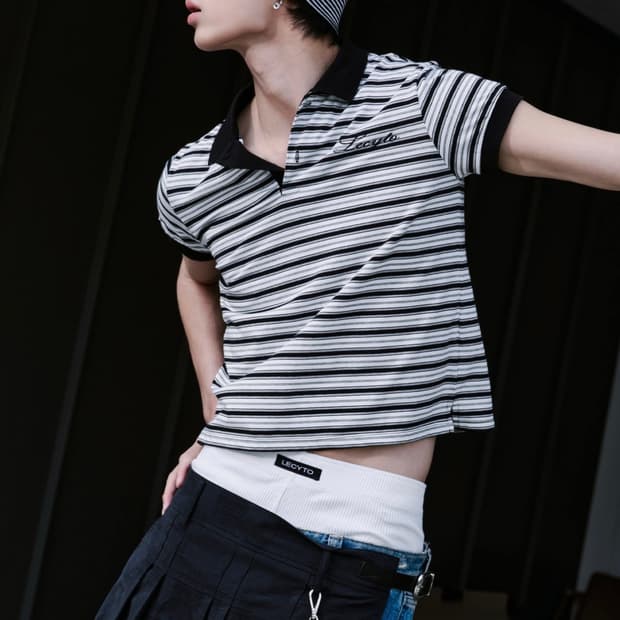 Mirage Multi Stripe PK_[White]