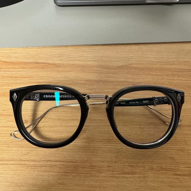 크롬하츠 sac 안경 블랙 실버 bk/ss
