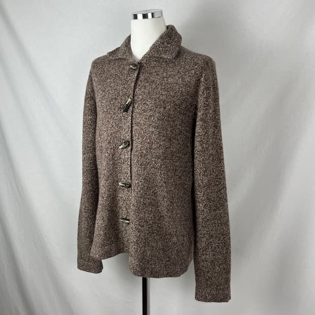 Vintage 소뿔단추 가디건 