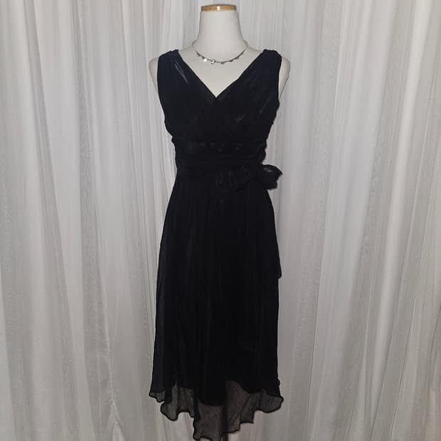 Cest Lavie 🖤다크 로걀 미드나잇 드레스