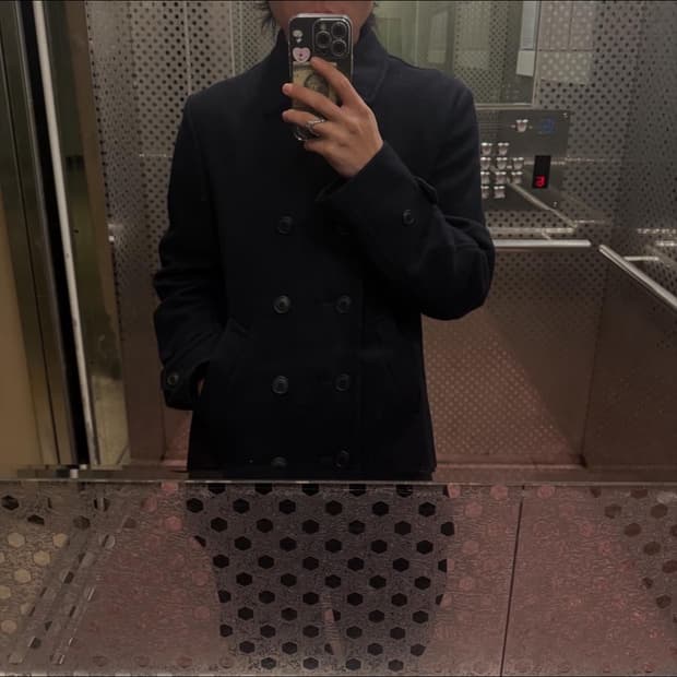 꼼데가르송 옴므 플러스 피코트 M