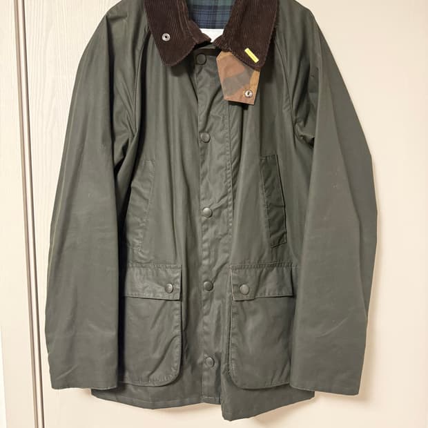 바버 비데일 왁스 자켓