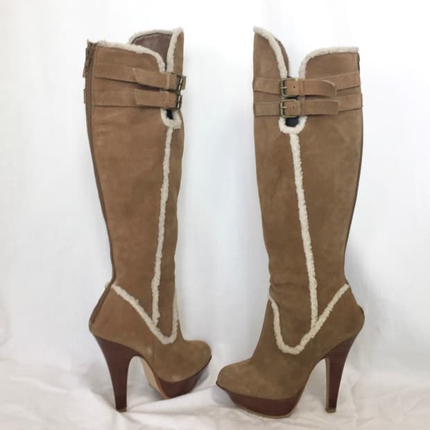 BEBE Mustang brown long Boots