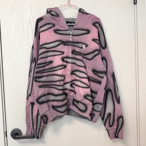 (s) 헬스타 에어브러쉬 지브라 후드집업