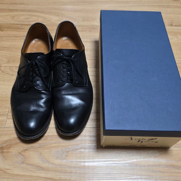 10size택포70만)아치캐리 24751서비스 슈즈 블랙