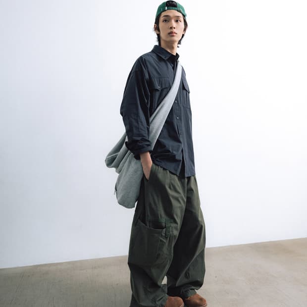 [새상품] 앵글런 Zip-Up Hoodie Bag