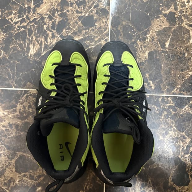 나이키 x 스투시 에어페니2 비비드 그린