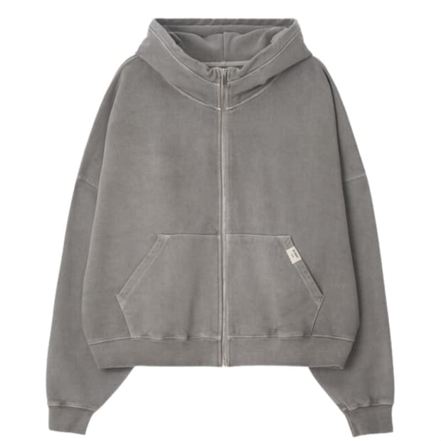 글로니 G CLASSIC WASHED BOXY ZIP UP