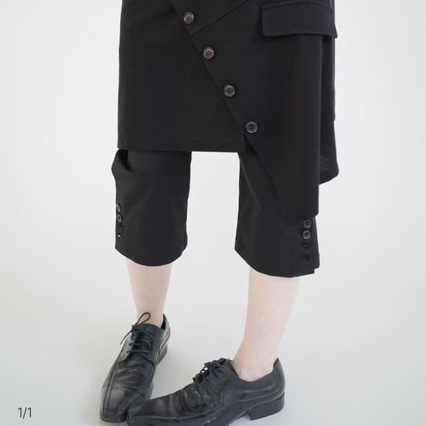 구해요) 산코파퓨엘라 카프리 팬츠 2사이즈 블랙