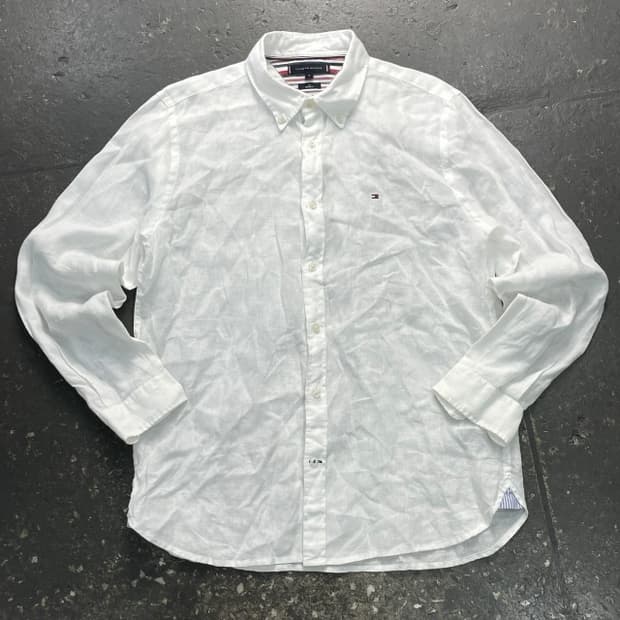 95-100 타미힐피거 린넨 셔츠 
