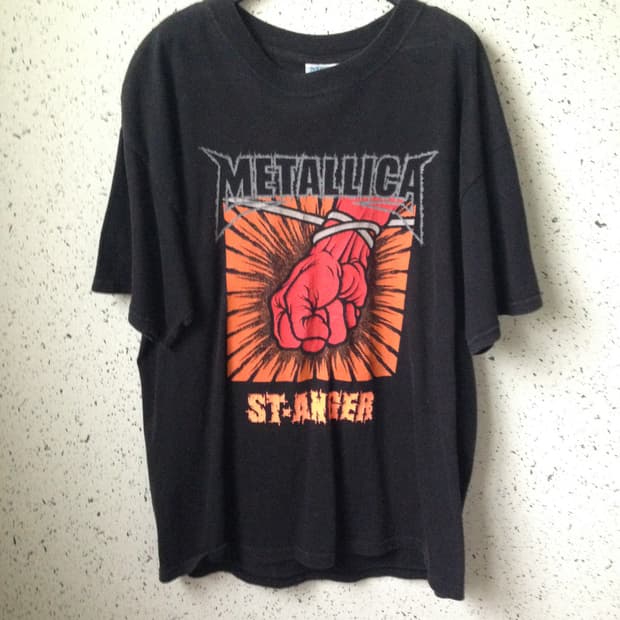 메탈리카 metallica 2003 st—anger 티셔츠