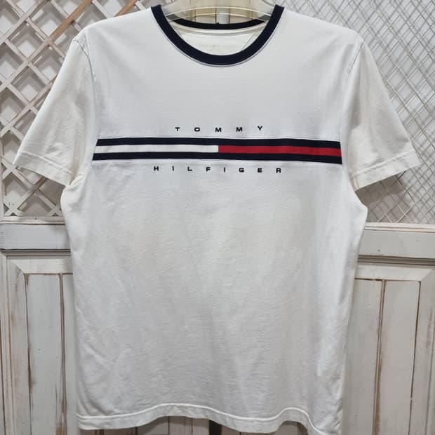 타미힐피거 티셔츠 (D378