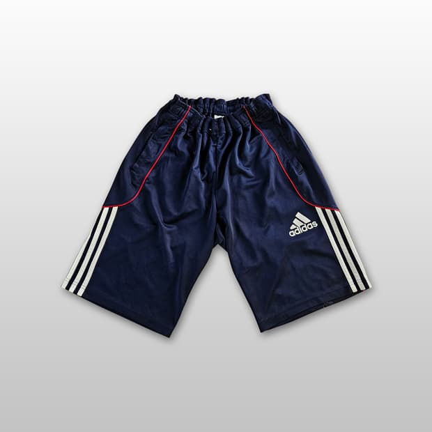 ADIDAS 아디다스 네이비 트레이닝 반바지