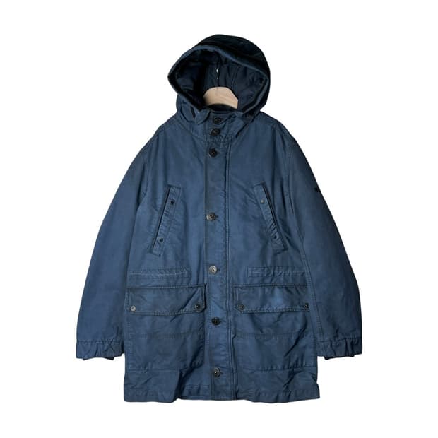 [Stone Island] 11A/W 스톤아일랜드 다이드 왁스 자켓