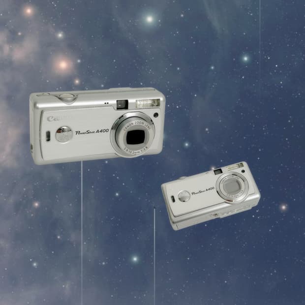 빈티지!) 캐논 파워샷 a400 powershot 빈티지 디카