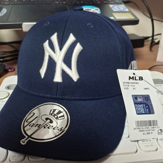 MLB 양키스 볼캡 네이비 61호
