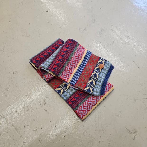 빈티지 비비안웨스트우드 울 머플러 목도리 