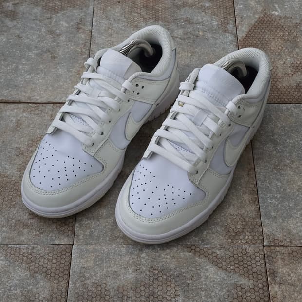 (240)나이키 덩크 로우 화이트 앤 세일