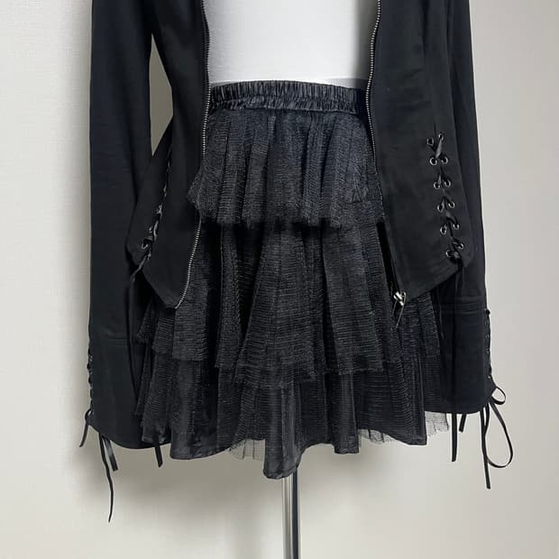 Bodyline 바디라인 샤스커트 튜튜 고스로리 펑크