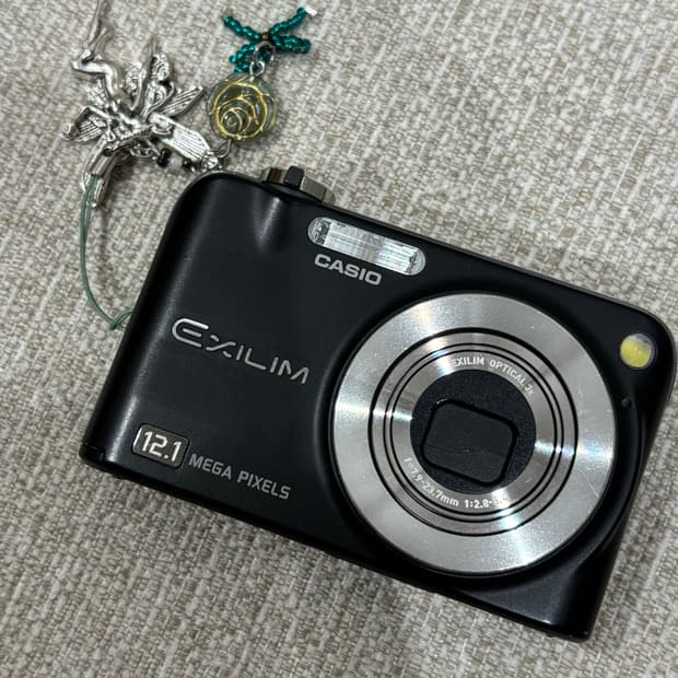 카시오 CASIO EXILIM Z1200 빈티지 카메라 디카 블랙