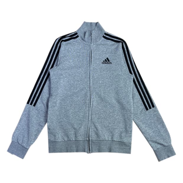 아디다스 3S 그레이 블랙라인 트레이닝 집업