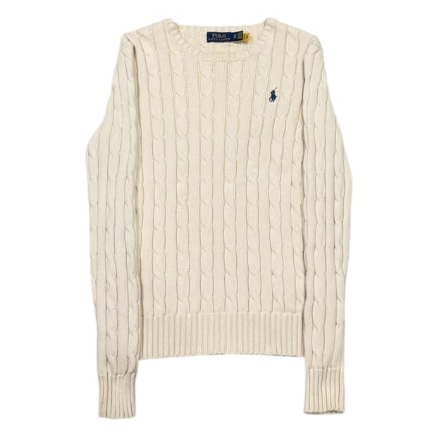 폴로 랄프로렌 신형 QR 케이블 니트 XS