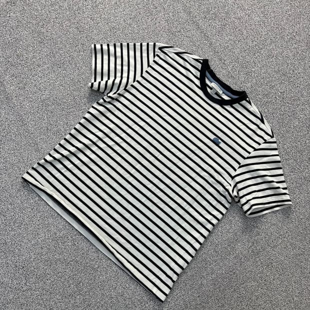 6 라코스테 남성 릴렉스핏 반팔 티셔츠 0401J