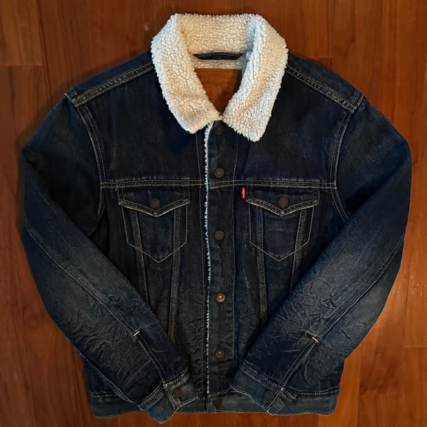 리바이스 쉐르파 데님 자켓 S